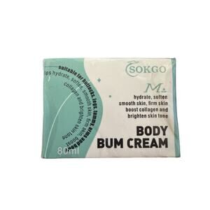 Sokgo M Body Bum Cream New In Sealed Box Exp 06/27/2027
